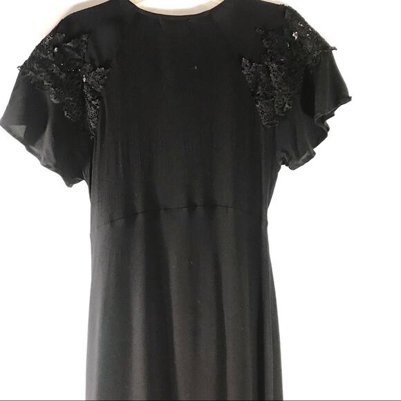 Mod Ref Black HiLo Wrap Dress NWOT - Picture 2 of 8